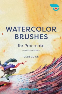 Digital Watercolor Brush Pack For Procreate